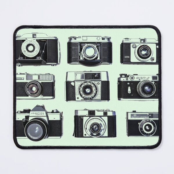 Item preview, vintage cameras, collection designed and sold by artbleed.