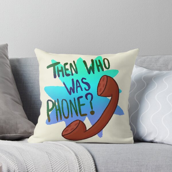 Item preview, Then Who Was Phone? (Blue Version) designed and sold by Quirkball.