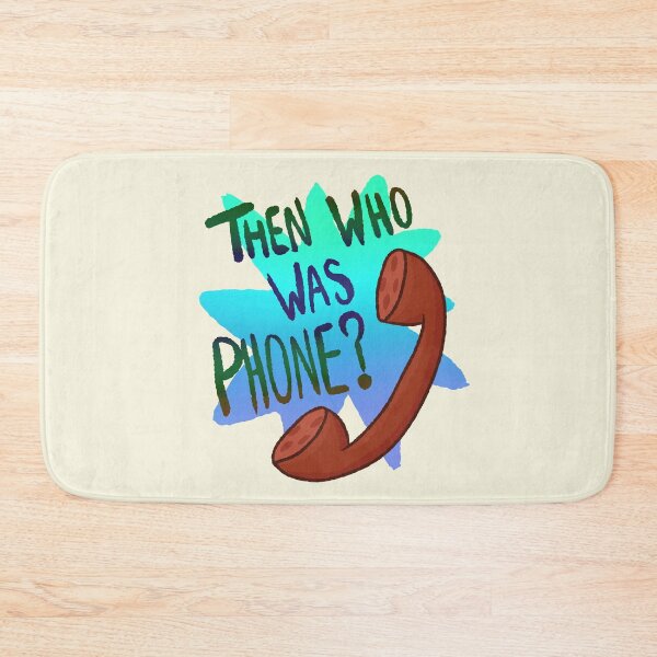 Item preview, Then Who Was Phone? (Blue Version) designed and sold by Quirkball.