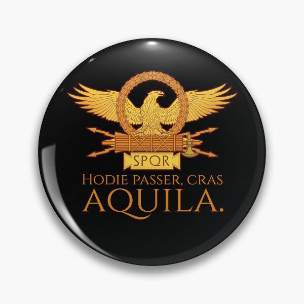 Item preview, Hodie passer, cras aquila. - Today a sparrow, tomorrow an eagle. - Ancient Roman History - Classical Latin designed and sold by Styrman.