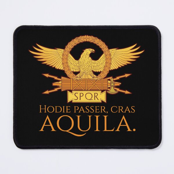 Item preview, Hodie passer, cras aquila. - Today a sparrow, tomorrow an eagle. - Ancient Roman History - Classical Latin designed and sold by Styrman.