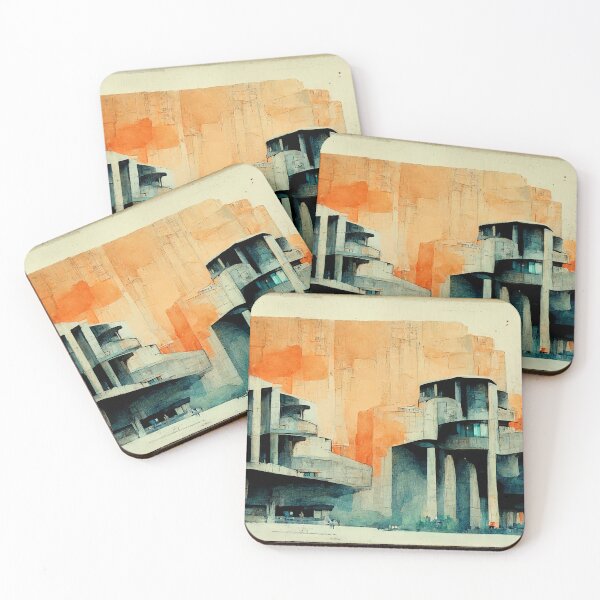 Item preview, Colorful Brutalism #10 designed and sold by Fushiii.