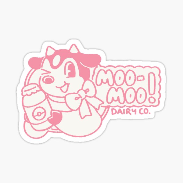 moomoo (logo) Sticker for Sale by magicact