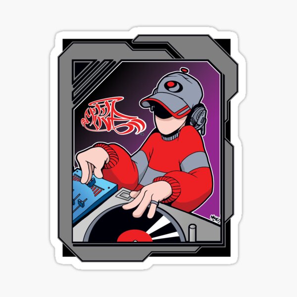 Maze Retro DJ 2001 #1 Sticker