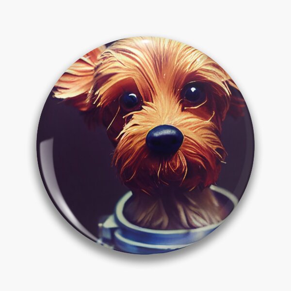 Item preview, Yorkie wearing astronaut clothing designed and sold by Studiowatermars.