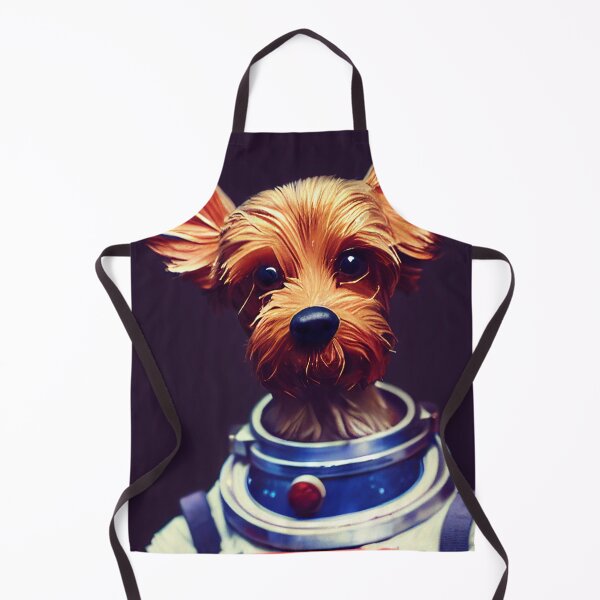 Item preview, Yorkie wearing astronaut clothing designed and sold by Studiowatermars.