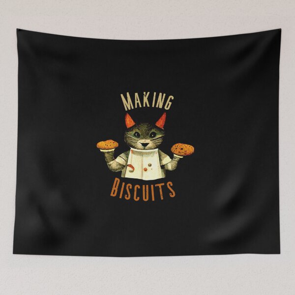 Item preview, cat making biscuits 3 designed and sold by Catator.