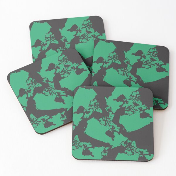 Aperçu de l'œuvre carte du canada (vert, noir) créée et vendue par kim tang.