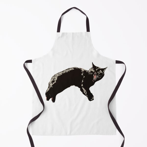 Item preview, Yawning black cat designed and sold by pictapix.