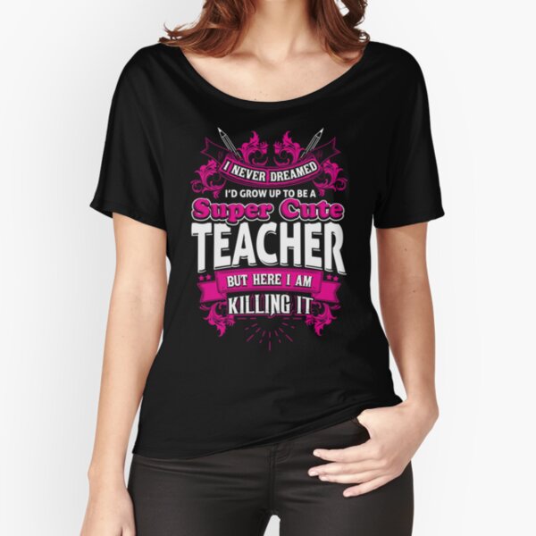 Item preview, Cute Teacher Shirt designed and sold by q4success.