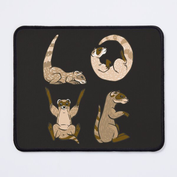 Item preview, Ferret Love Word Cartoon designed and sold by MrEddie10.