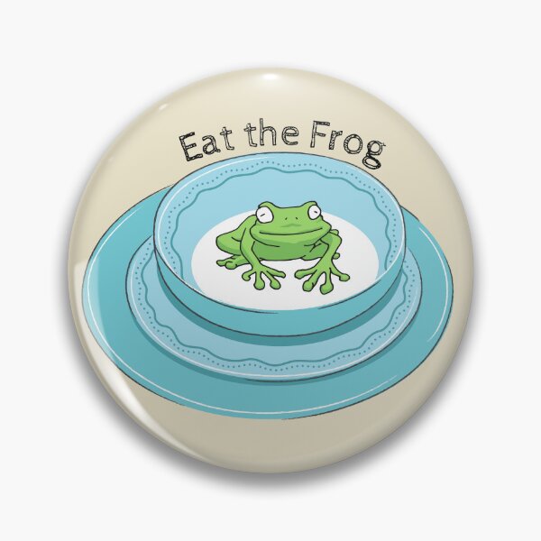 Item preview, Eat the Frog designed and sold by toadsforall.