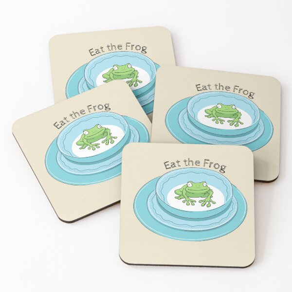 Item preview, Eat the Frog designed and sold by toadsforall.