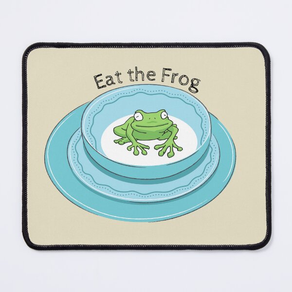 Item preview, Eat the Frog designed and sold by toadsforall.
