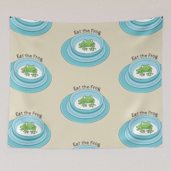 Item preview, Eat the Frog designed and sold by toadsforall.