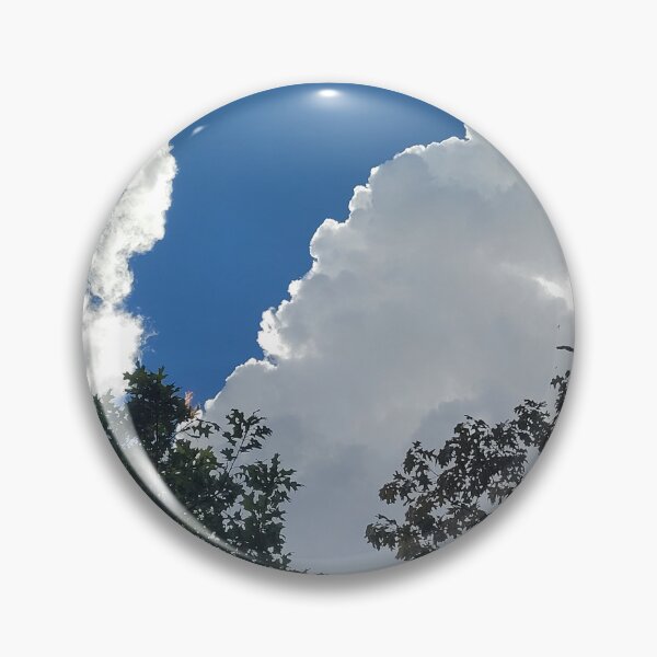 Item preview, beautiful fluffy thunder clouds in New Orleans  designed and sold by grey-hand-art.