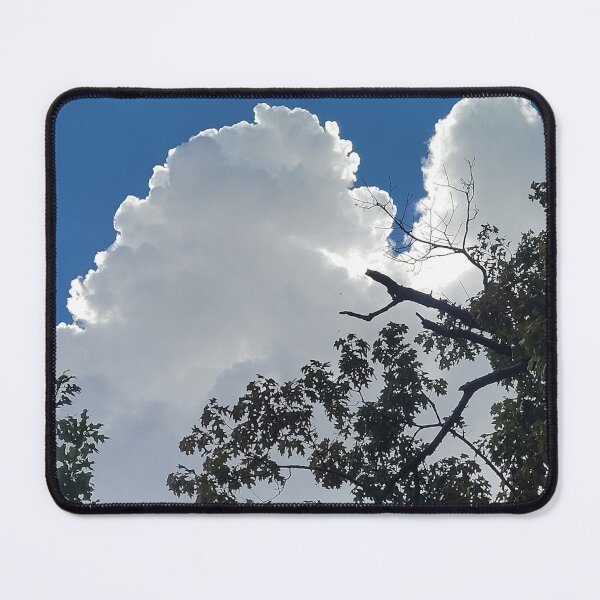Item preview, beautiful fluffy thunder clouds in New Orleans designed and sold by grey-hand-art.
