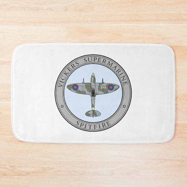 Item preview, Supermarine Spitfire plan view badge-type design designed and sold by Reign-Man.