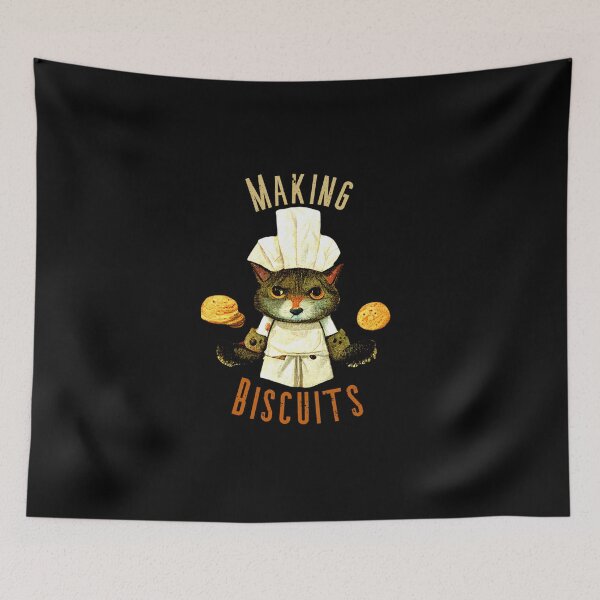 Item preview, cat making biscuits 7 designed and sold by Catator.
