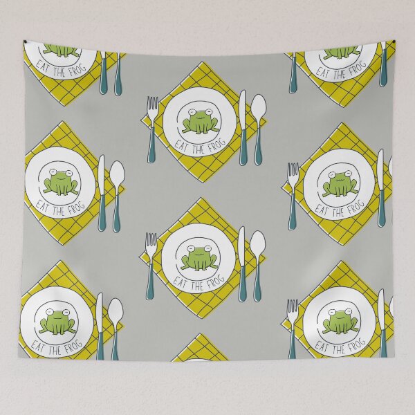 Item preview, Eat the Frog designed and sold by toadsforall.