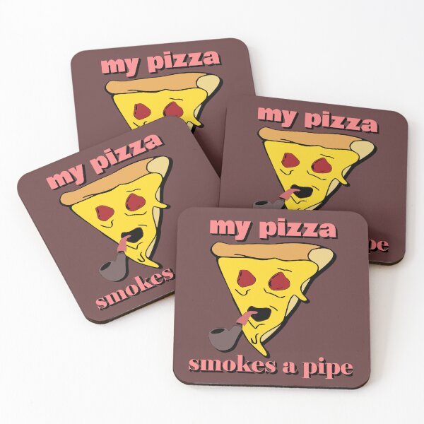 Item preview, My pizza smokes a pipe designed and sold by sednalafandy79.