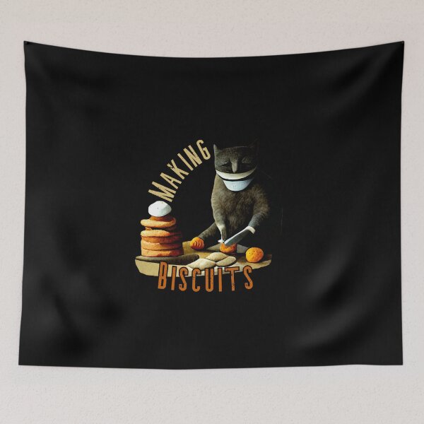 Item preview, cat making biscuits 11 designed and sold by Catator.