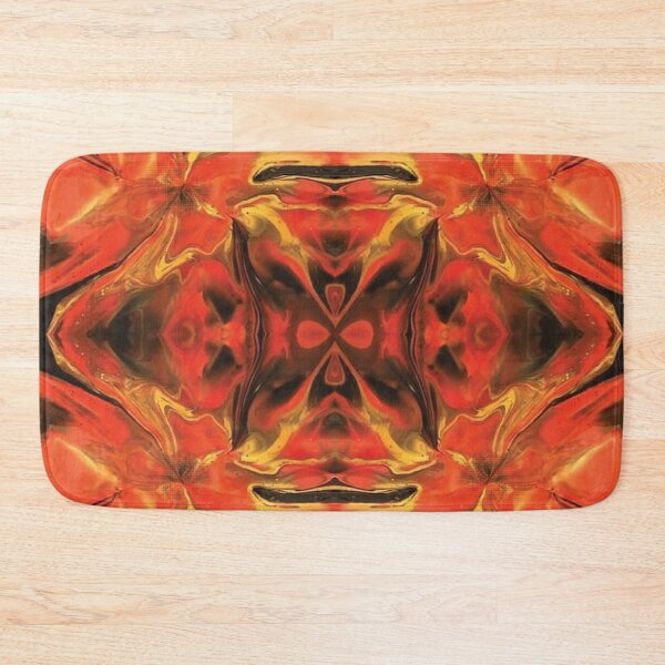 Item preview, abstract decorative flame pattern  designed and sold by ErhanArt.