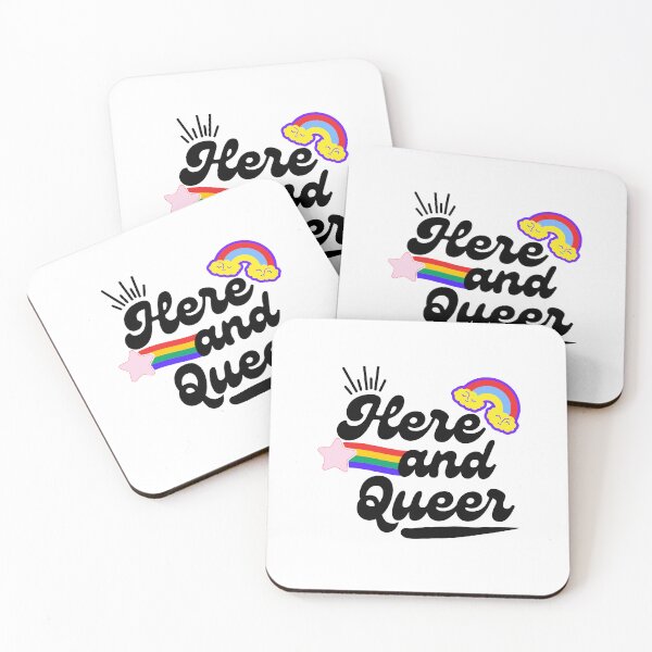 Item preview,  Here and queer designed and sold by Zeetube.