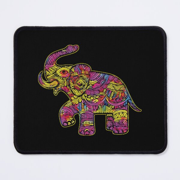 Item preview, Painted Tribal Elephant Sacred Art designed and sold by ittybittyowl.