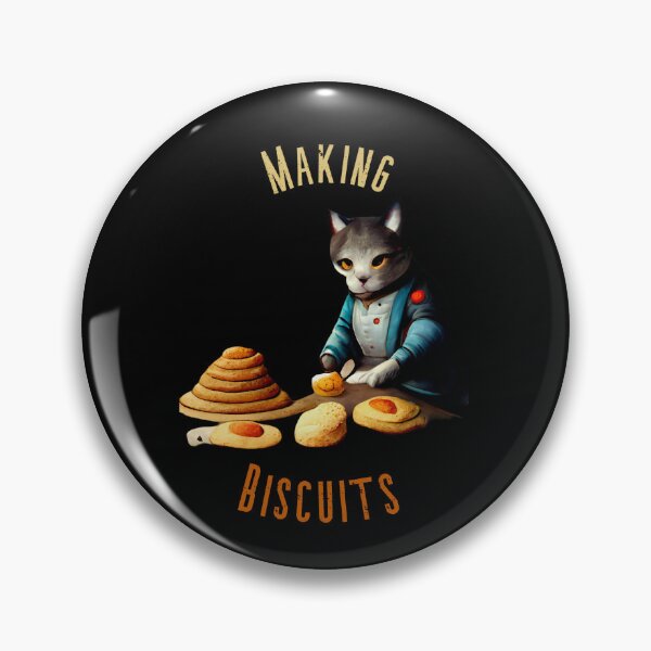 Item preview, cat making biscuits 18 designed and sold by Catator.