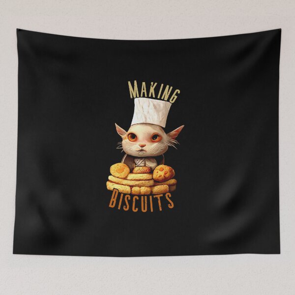 Item preview, cat making biscuits 21 designed and sold by Catator.