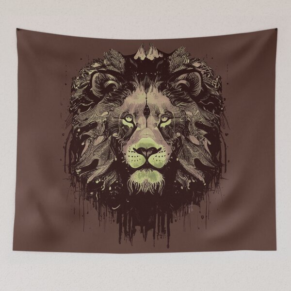 Item preview, Stamped Dripping Lion designed and sold by phantatomic.
