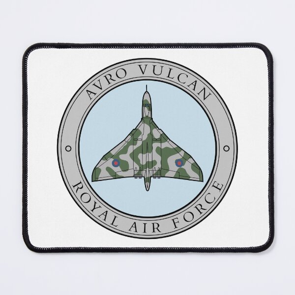 Item preview, Avro Vulcan plan view badge-type design designed and sold by Reign-Man.