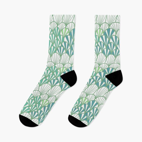 Item preview, Colorful Blue and Green Leaves designed and sold by RepeatCandy.