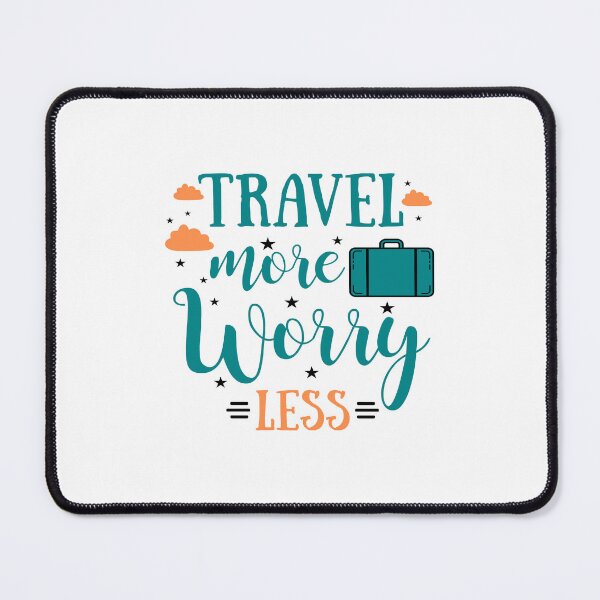 Item preview, Travel more worry less designed and sold by Zeetube.