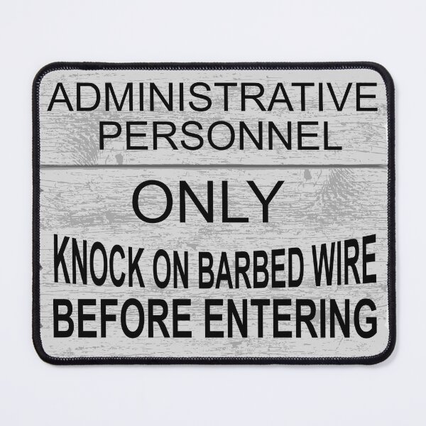 Item preview, Administrative Personnel Only designed and sold by McPod.