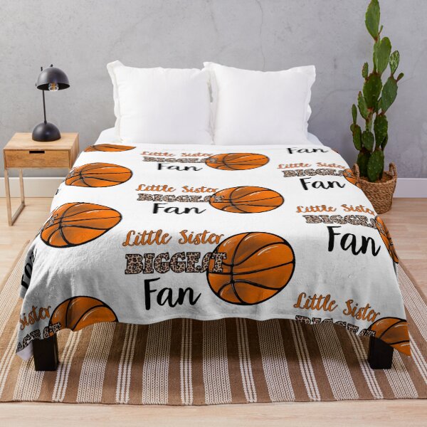 Item preview, Basketball Little Sister Biggest Fan Leopard designed and sold by Leslie Graves.