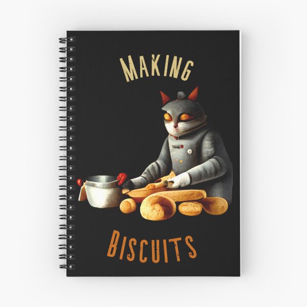 Item preview, cat making biscuits 33 designed and sold by Catator.