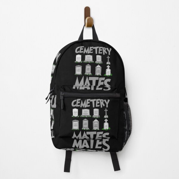 Item preview, Cemetery Mates Gravestones Halloween Metal Funny Lyrics designed and sold by PunnyLyrics.