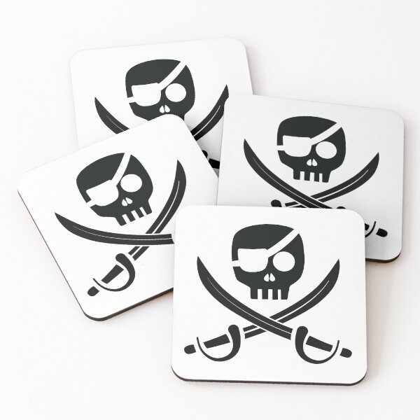 Item preview, Pirates of the Caribbean Flag, Skull and Crossed Swords. designed and sold by Sus94ovan.