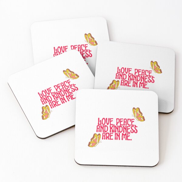Item preview,  Love, peace, and kindness are in me designed and sold by Zeetube.