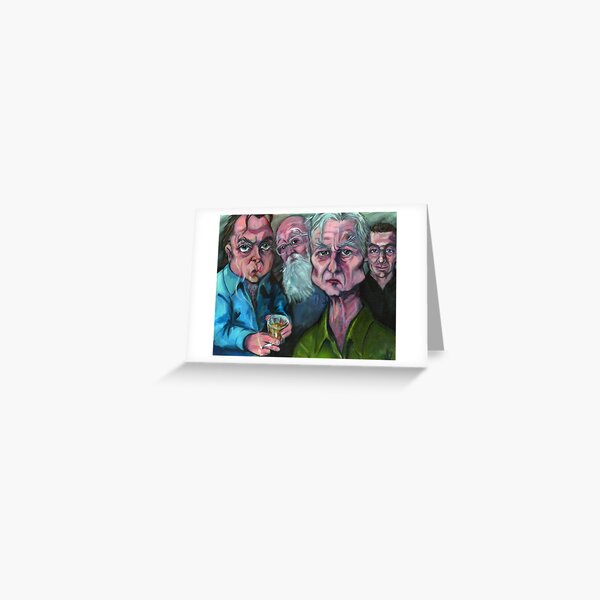 Four Horsemen Greeting Card