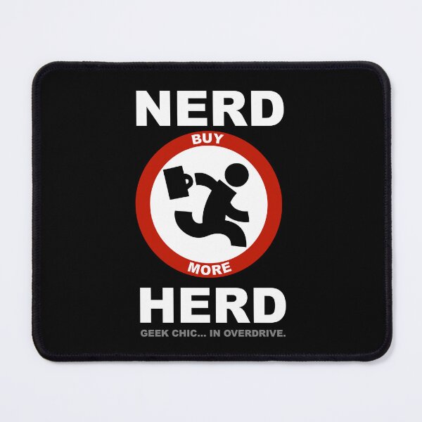 Item preview, Nerd Herd - Geek Chic in Overdrive designed and sold by Meta Cortex.