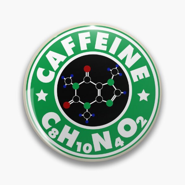 Item preview, Caffeine Molecule Coffee C8H10N4O2 designed and sold by Meta Cortex.