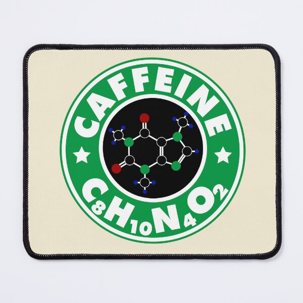 Item preview, Caffeine Molecule Coffee C8H10N4O2 designed and sold by Meta Cortex.