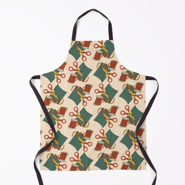 Item preview, scissors, sewing, paper (green, red, orange, brown) designed and sold by kim tang.