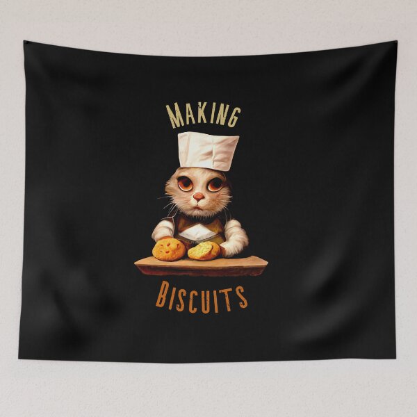 Item preview, cat making biscuits 42 designed and sold by Catator.
