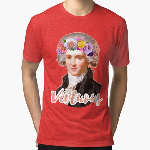 "Virtuous Robespierre French Revolution Fanart" Tshirt by katztz