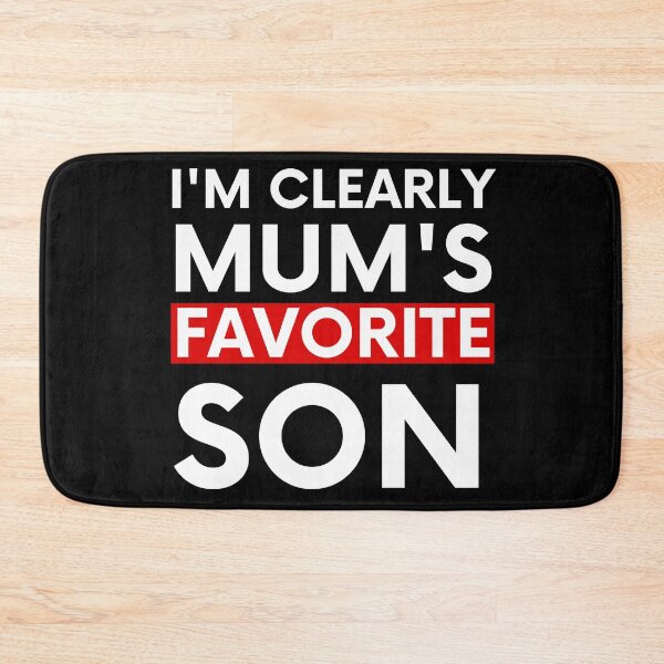 Item preview, I'm clearly mom's favorite Son - funny boys men graphic designed and sold by ALLURE-minimal.