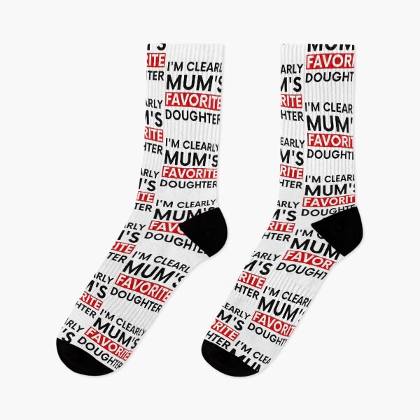 Item preview, I'm clearly mom's favorite daughter - funny girls women design designed and sold by ALLURE-minimal.
